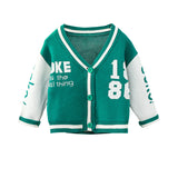 Toddler Boys Sweater Boys' Cardigan Knitted Sweater Spring Clothes for Children