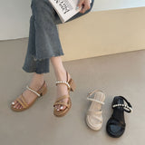 Nude Pumps Block Heel