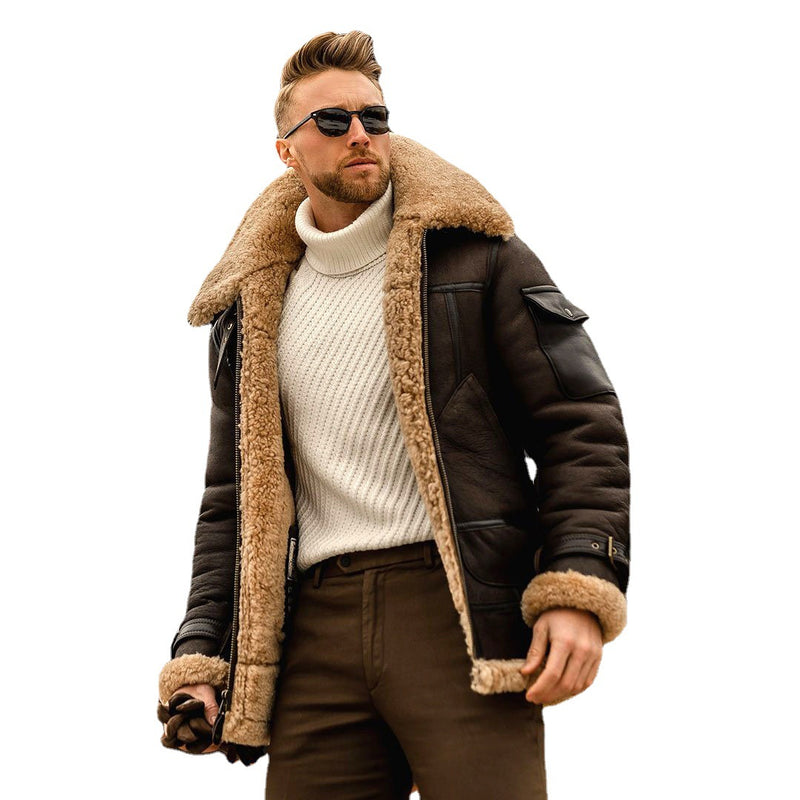 Bane Coat Leather Jacket Thick Coat