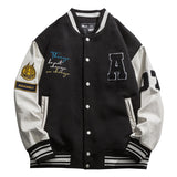 Letterman Jacket Outfit Senior Jackets Varsity Baseball Coat Baseball Uniform Men Spring Autumn Men's and Women's Tops