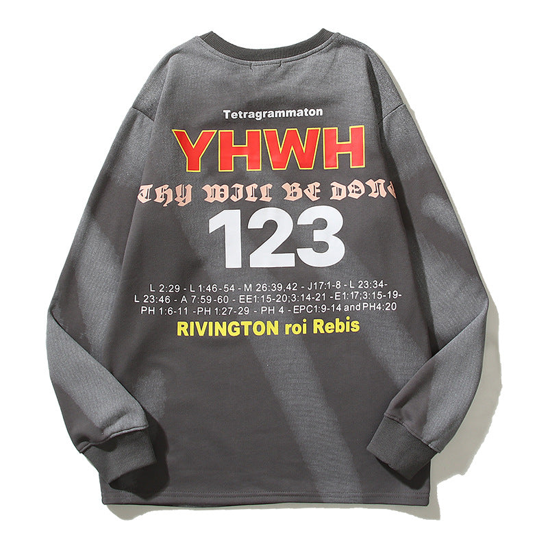 Kanye West Sunday Service Sweatshirt Autumn And Winter Round Neck Sweater Sweater