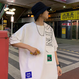 Men's T-Shirt Summer Short-Sleeved T-shirt Printed Top