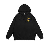 In Memory of Kobe Hoodie Kobe Logo Bronzing L Hooded Sweater Retro Loose