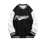 Varsity Jacket Stand Collar Jacket Embroidered Baseball Uniform