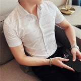 Men Shirts Short Sleeve Shirt