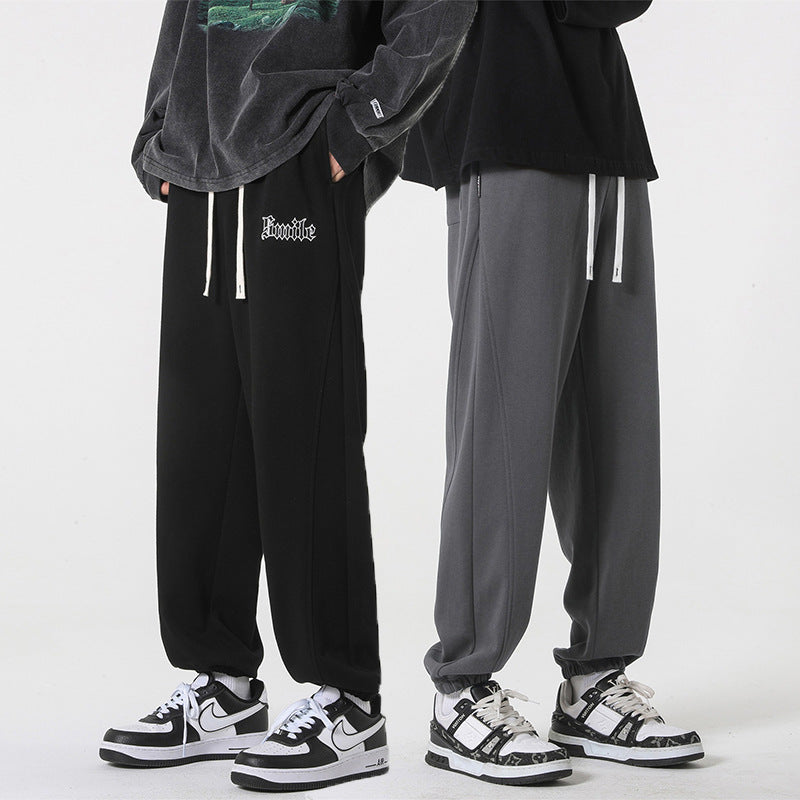 Men Sweatpants Sports Pants Men's Spring Men's Loose Sweatshirt Casual Trousers