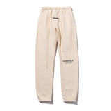 Fog Pants Fashion Brand Double Line Reflective AnkleTied FleeceLined Casual Sports Pants Trousers Fear Of God