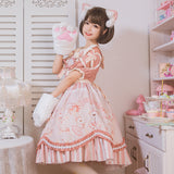 Gothic Lolita Harajuku Style Clothing Lolita Dress Japanese Pastoral Style Sweet Dress Female