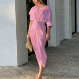 Women Bohemian Dress Women's Summer Clothes Dress
