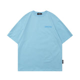 Men's T Shirt Summer Casual Tops Fashion Brand Letter Print Short-Sleeve T-shirt Men's Harajuku Style Half Sleeve Street Fashion Loose Pullover