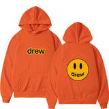 Drippy Hoodies Smiley Face Drew Biber Same Style Sweatershirt
