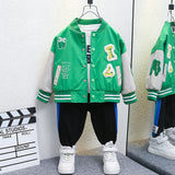 Toddler Boys Jackets Children's Clothing Boys' Baseball Jacket Coat Children's Spring and Autumn