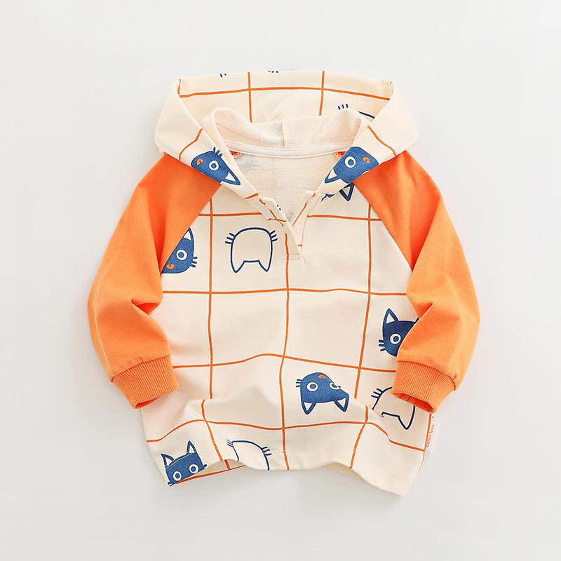 Children Hoodie Sweatshirts Boy's Hoody Spring and Autumn T-shirt Fall