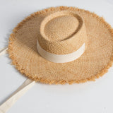 Straw Hat Sun-Proof Straw Hat Vacation Beach Hat