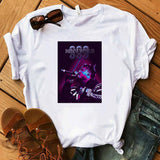 Juice WRLD T Shirt Juice WRLD Loose Printed Polyester Fabric T-shirt