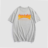 Thrasher T Shirt Thrasher Flame Leisure Sports T Shir Summer