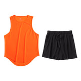 Man Tanks Spring Summer Sports Vest Suit Men