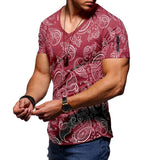 Man Tanks Men's Summer T-shirt Casual Sports Short Sleeve