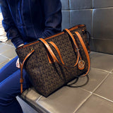 The Teacher Tote Genuine Leather Portable Women's Bag Fashionable Large Capacity Travel Sling Bag Tote Bag