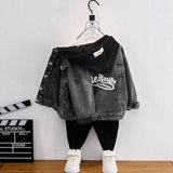 Toddler Boys Jackets Boys Autumn Wear Denim Jacket