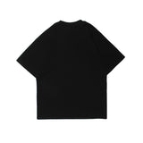 Men's T Shirt Summer Casual Tops Cartoon Printed Short-Sleeved T-shirt Men's Fashion Brand round Neck Street Fashion Loose Half-Sleeved T-shirt