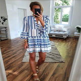 Beth Dutton Bohemian Dress Winter Autumn Midi Dresses Geometric Printed Maxi Dress