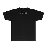 Amiri T Shirt Fashion Brand Short Sleeve T-shirt Shirt