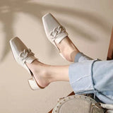 Nude Chunky Heel