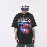 Men T Shirt Summer Casual Tops Abstract Printing Short Sleeve T-shirt