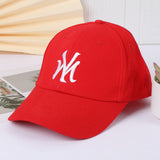 La 59fifty Hats Summer Peaked Cap Sun Protection Sunshade My Letter Embroidery Baseball Cap