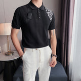 Men Polo Shirts Summer Men's Short-Sleeved Polo Shirt