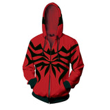 Carnage Hoodie 3D Printed