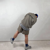 Essentials Polo Shirt Fog Fear of God Loose Long Sleeve Sweatershirt