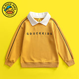 Children Hoodie Sweatshirts Children's Clothing Autumn Children's Pullover Medium and Large Children's Lapel