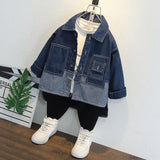Toddler Boys Jackets Boy's Cowboy Shirt Coat Children