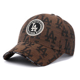 La 59fifty Hats Baseball Cap Cap Letter Embroidered Sun Hat