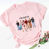 Friends Joey T Shirt Friends TV Show T Shirt Pink T-shirt