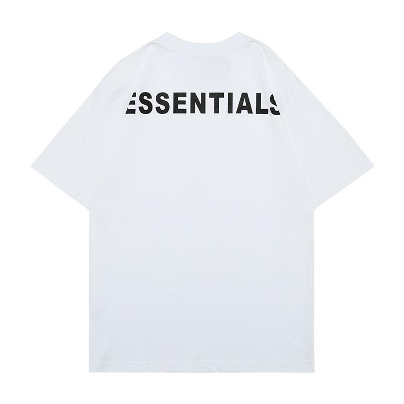 Fog T Shirt Men's Spring/Summer Letter Print round Neck Thin Tshirt Casual Fear Of God