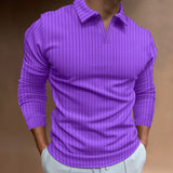 Polo Shirts Autumn and Winter Polo Shirt Long Sleeve Men