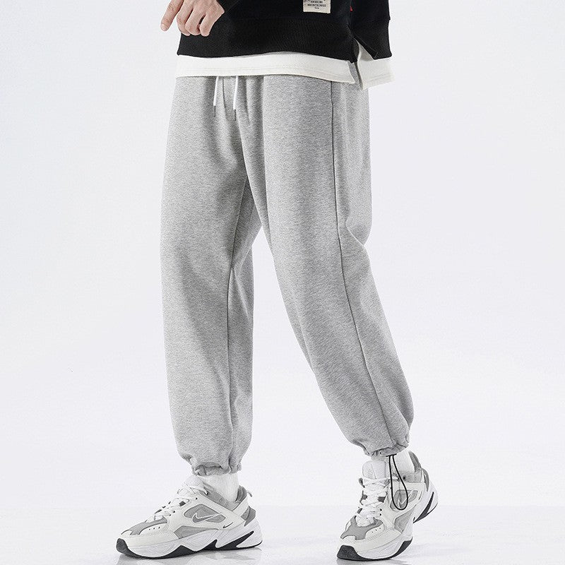 Men Sweatpants Winter Sweatpants Men's Fall Winter Men Cotton Casual Pants Loose