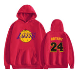 In Memory of Kobe Hoodie Loose Spring and Autumn Hooded Sweater