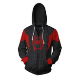 Spider Man Hoodie Black Spider Coat 3D Printing