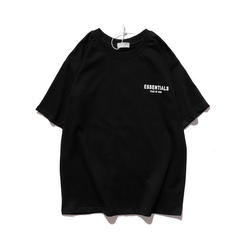 Fog T Shirt Spring and Summer Tshirt Printed Short Sleeve Tshirt for Men and Women Fear Of God