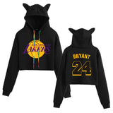 In Memory of Kobe Hoodie Casual Women's Hooded Sweater