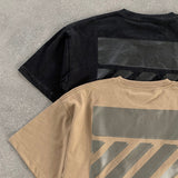 Off White T Shirts Zebra Stripes Men and Women Same Type T-shirt