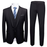 Seersucker Suit Leisure Suits For Men Coat Two-Piece Set