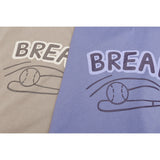 Baseball T Shirt Summer Fashion Brand Baseball Letter Printed round Neck Short Sleeve T-shirt Male Half Sleeve Top