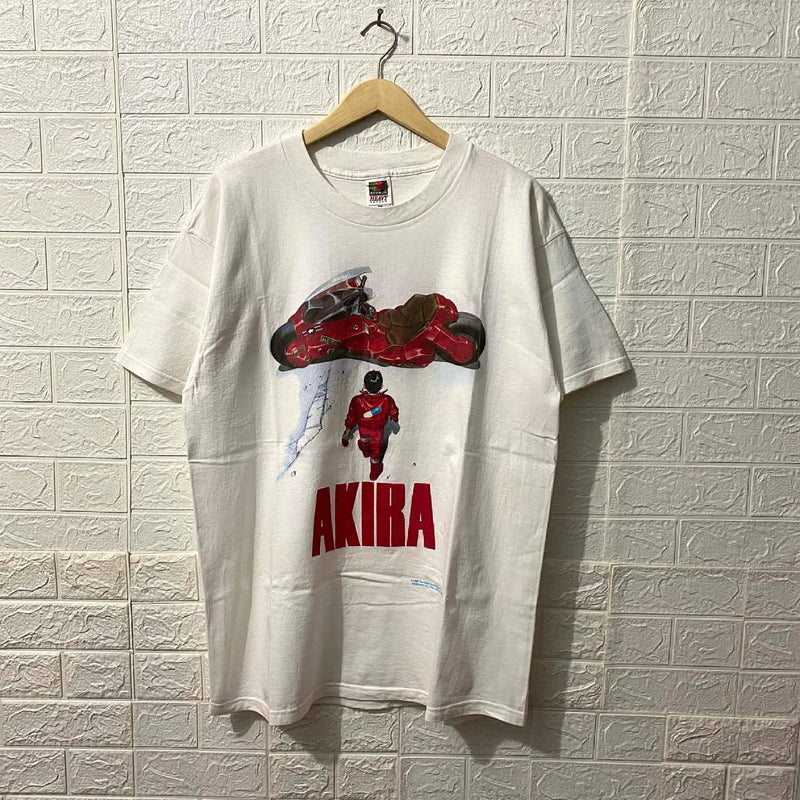 Akira T Shirt Vintage Cartoon Illustration Short Sleeve T-shirt Oversize