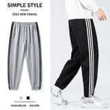 Men Sweatpants Sports Pants Men's Autumn and Winter Loose Casual Pants