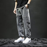 Men Cargo Pants Men's Loose Casual Pants Spring and Autumn Pants